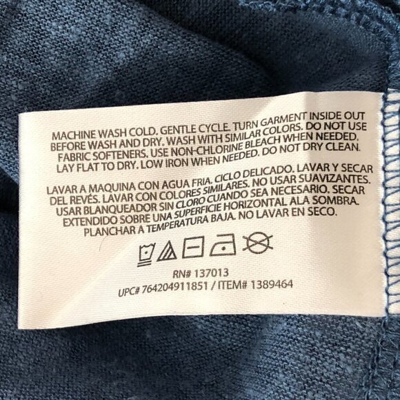 Orvis Linen Blend 3/4 Sleeve Tunic Top - Picture 10 of 10